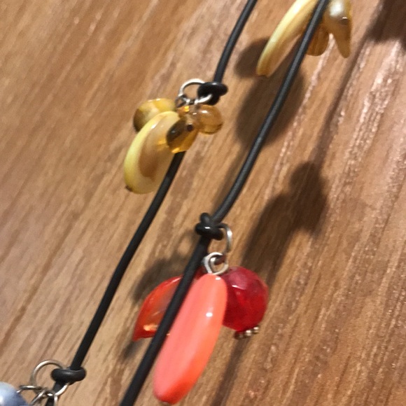 Super Long Necklace 58”! Colorful Fun Unique - Picture 6 of 16